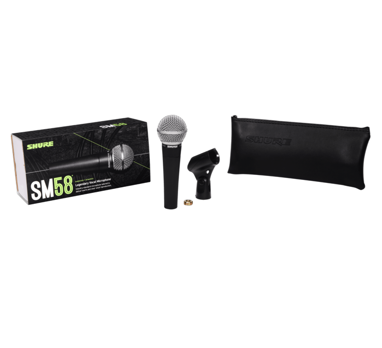 Shure SM58 Microphone Dynamic Cardioid, Vocal