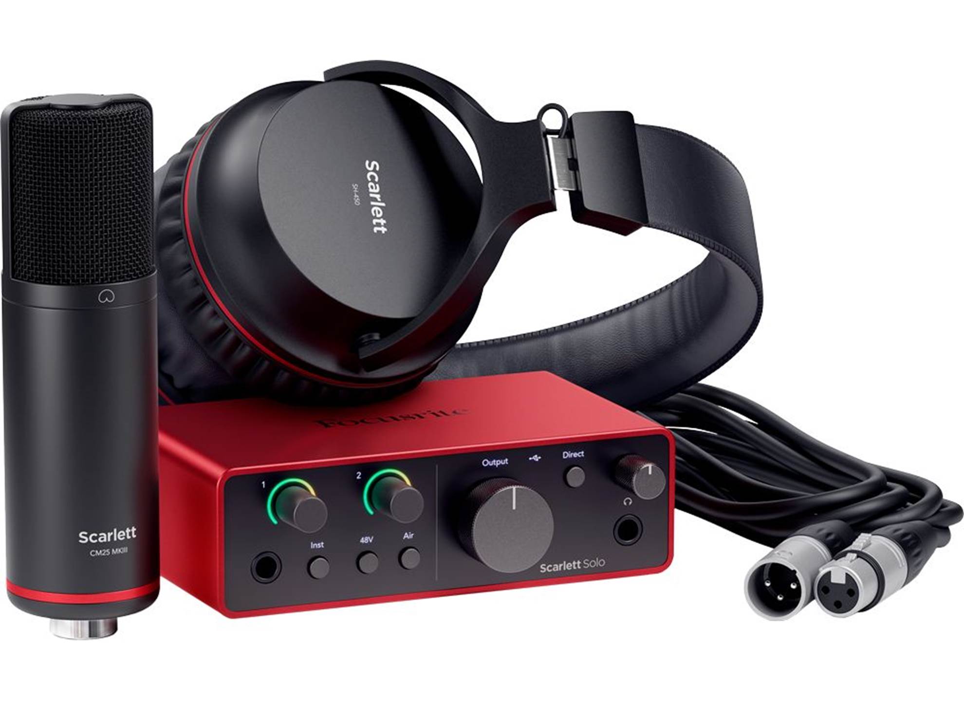 Focusrite SCARLETT4-SOLO-STUDIO