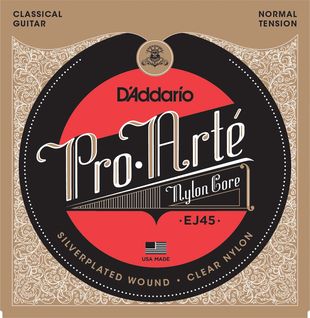 D'Addario Pro Arté EJ45 Normal Tension Nylonsträngar