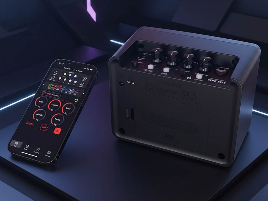 MIGHTY-LMK2 |NUX Mighty Series desktop guitar amplifier with bluetooth