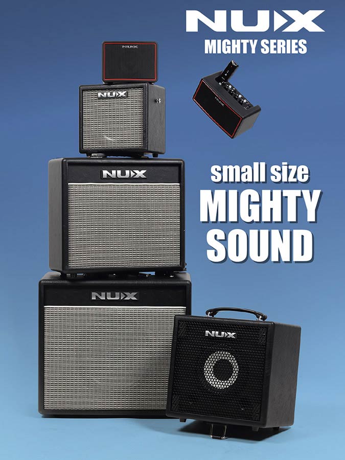 NUX Mighty Series wireless rechargeable stereo guitar amplifier 10 watt