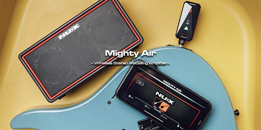 NUX Mighty Series wireless rechargeable stereo guitar amplifier 10 watt