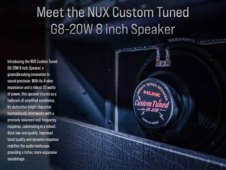 NUX Mighty Series modeling amplifier 20 watt - 8"