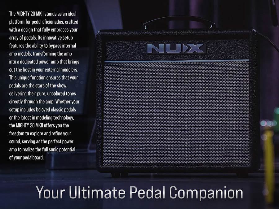 NUX Mighty Series modeling amplifier 20 watt - 8"