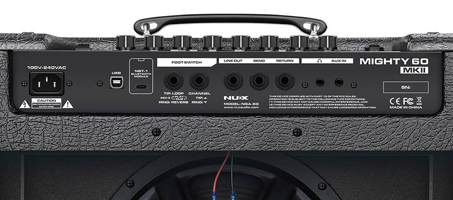 NUX Mighty Series modeling amplifier 60 watt - 12"