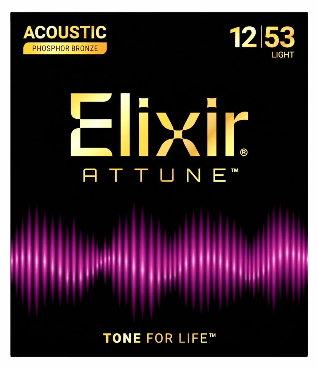Elixir Attune Phosphore Bronze Light 12-53
