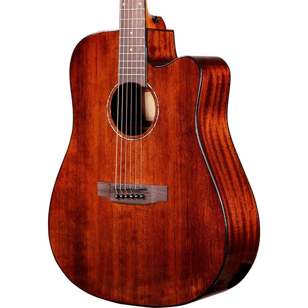 Tyma D-3CE RS westerngitarr brun