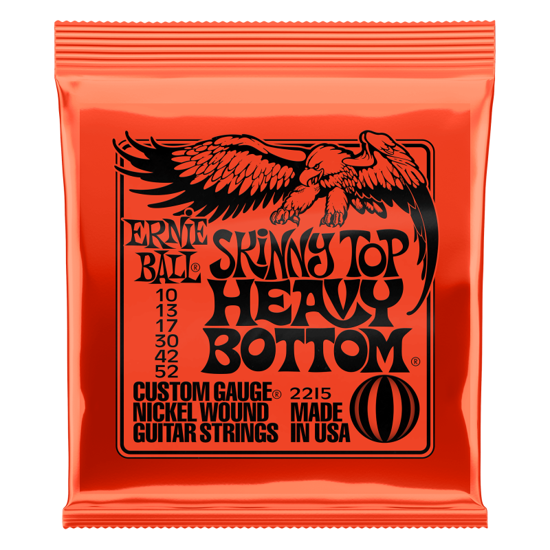 Ernie Ball 2215 Skinny Top Heavy Bottom 10-52