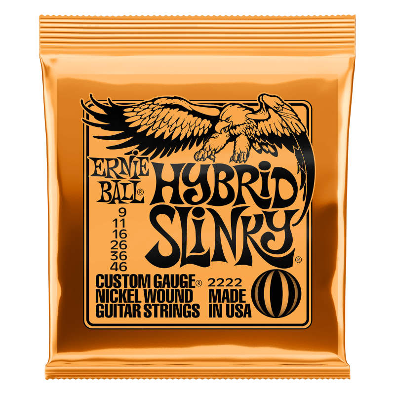 Ernie Ball 2222 Hybrid Slinky 09-46